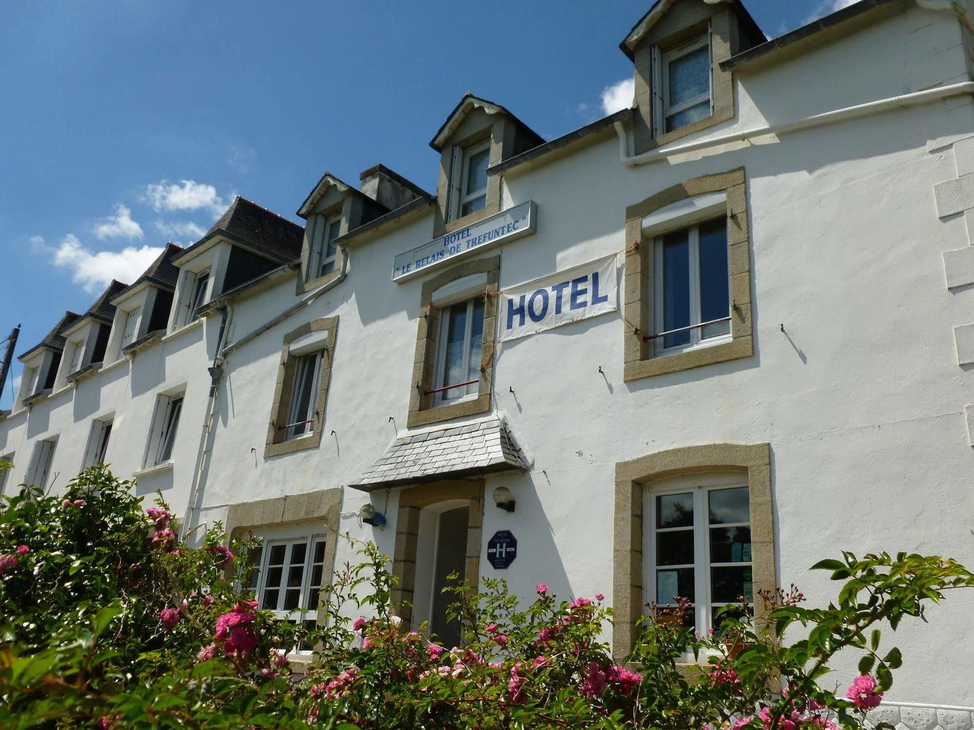 Hôtel-Relais De Trefeuntec Plonévez-Porzay Buitenkant foto